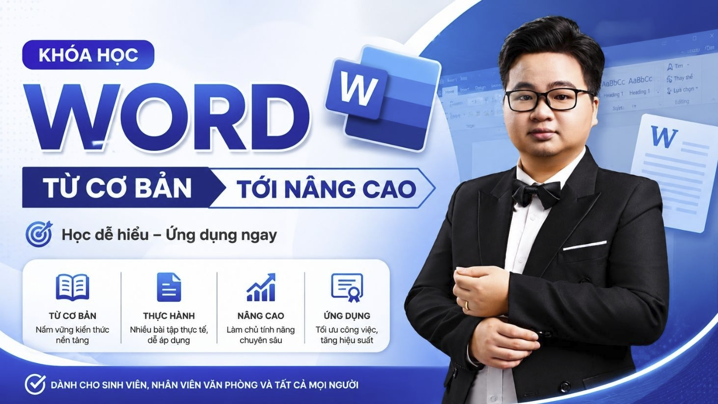 Khóa học Word từ cơ bản tới nâng cao