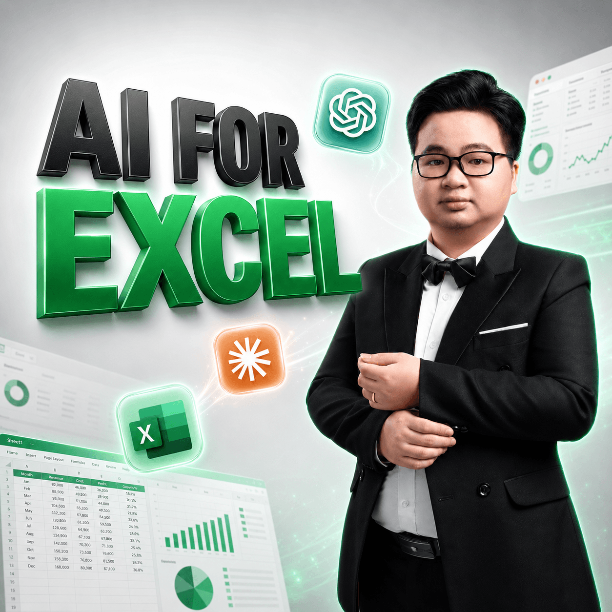 Hảo Tin Học — khóa AI For Excel